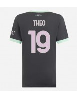 AC Milan Theo Hernandez #19 Alternativní Dres pro Dámské 2024-25 Krátký Rukáv